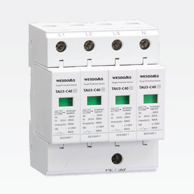 TAU3-C40 Ⅱ類電涌保護器